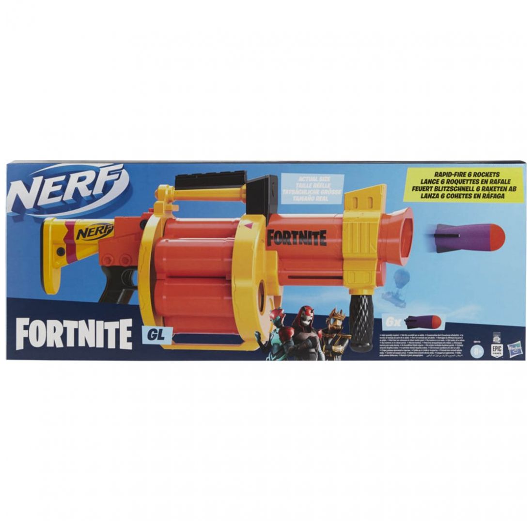Lanzador Nerf Fortnite Gl