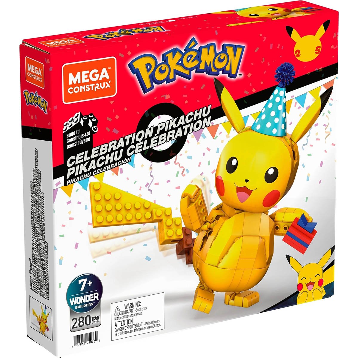 Pokémon Pikachu de Fiestamega Construx