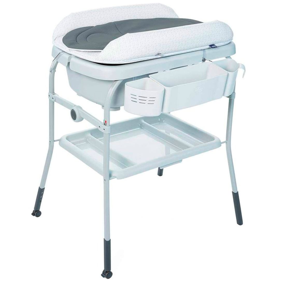 Bañera Y Cambiador Cuddle And Bubble Dots Marca Chicco