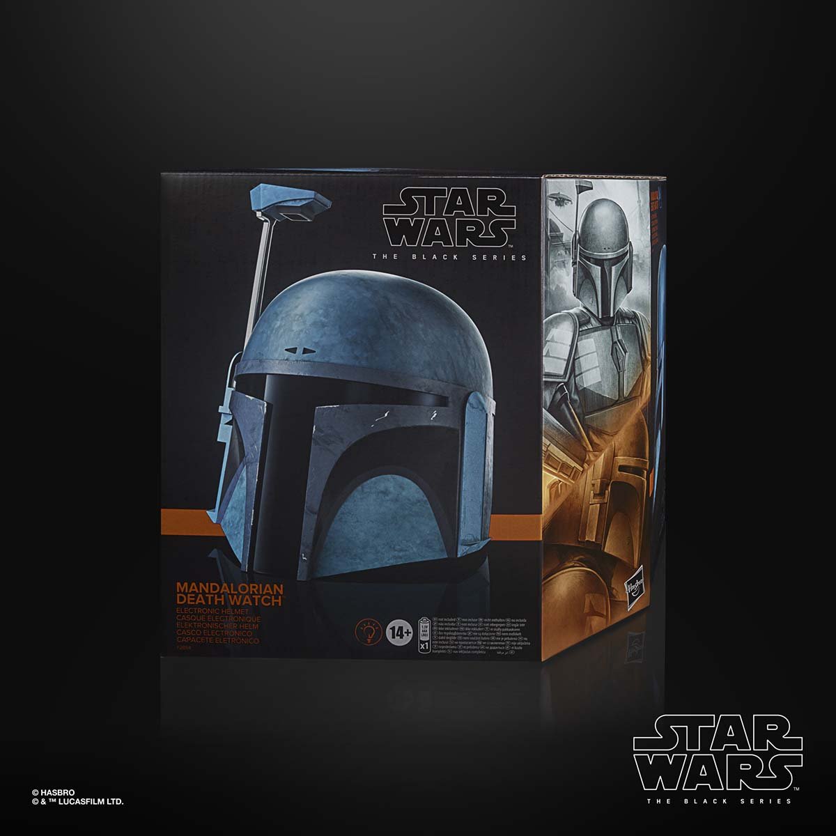 Preventa -  Casco Electrónico Premium Star Wars The Black Series Mandalorian Death Watch