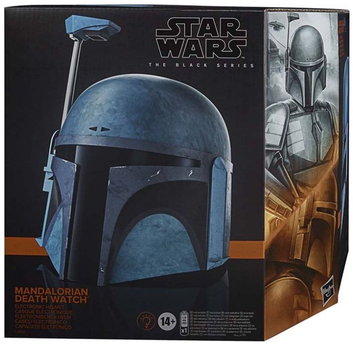 Preventa -  Casco Electrónico Premium Star Wars The Black Series Mandalorian Death Watch
