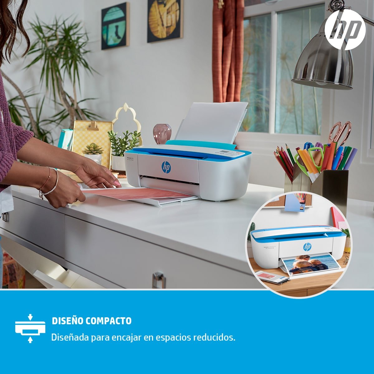 Impresora Multifuncional Deskjet Ink Advantage 3775 Hp