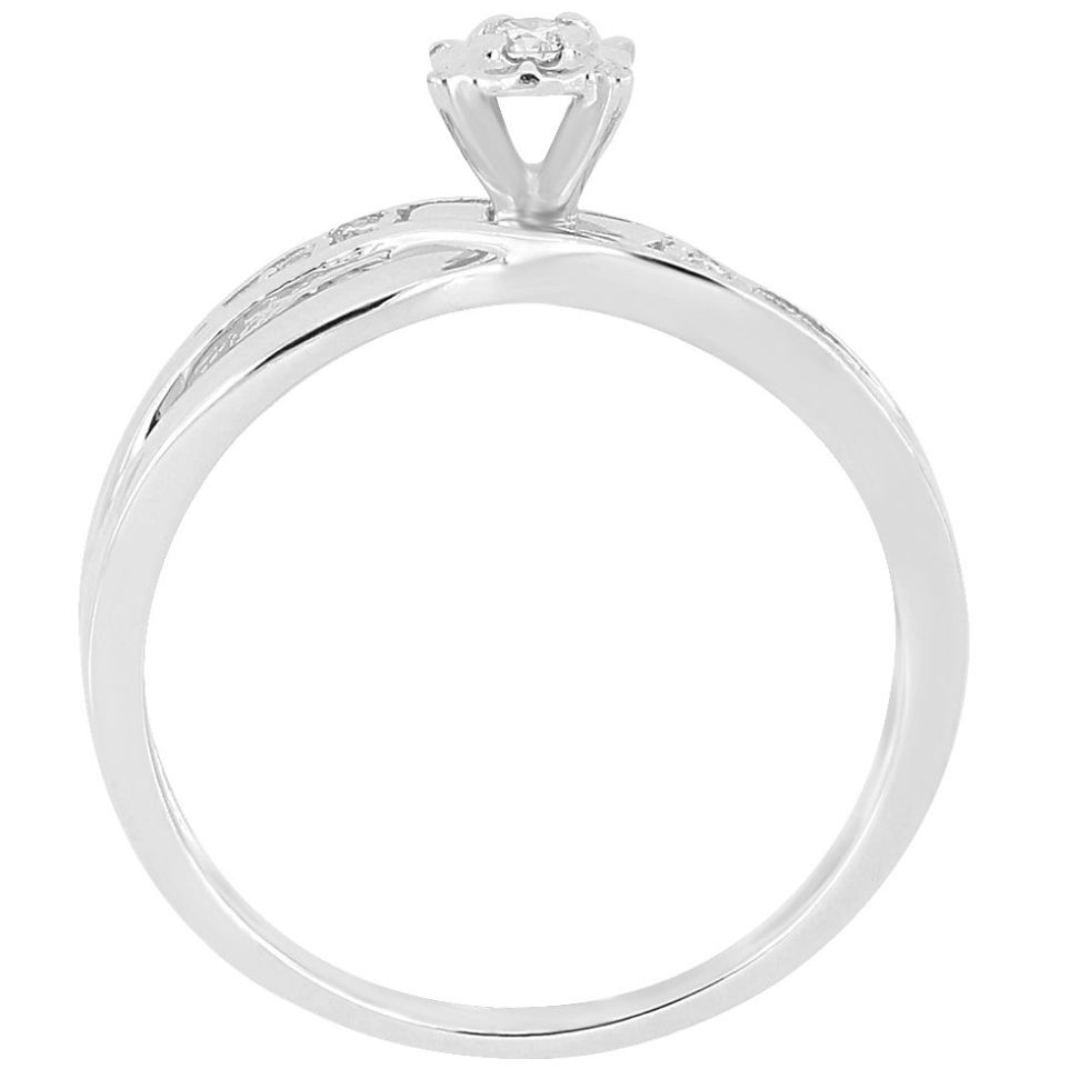Anillo Ilusión Oro 14K Romanza