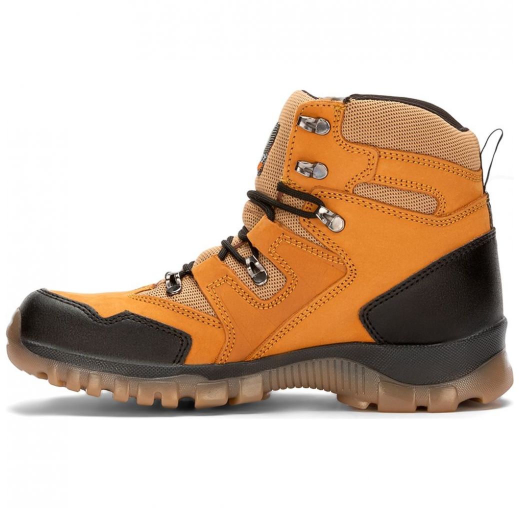 Bota Outdoor de Piel Café Medio Ferrato 88561Mitli Mi para Hombre