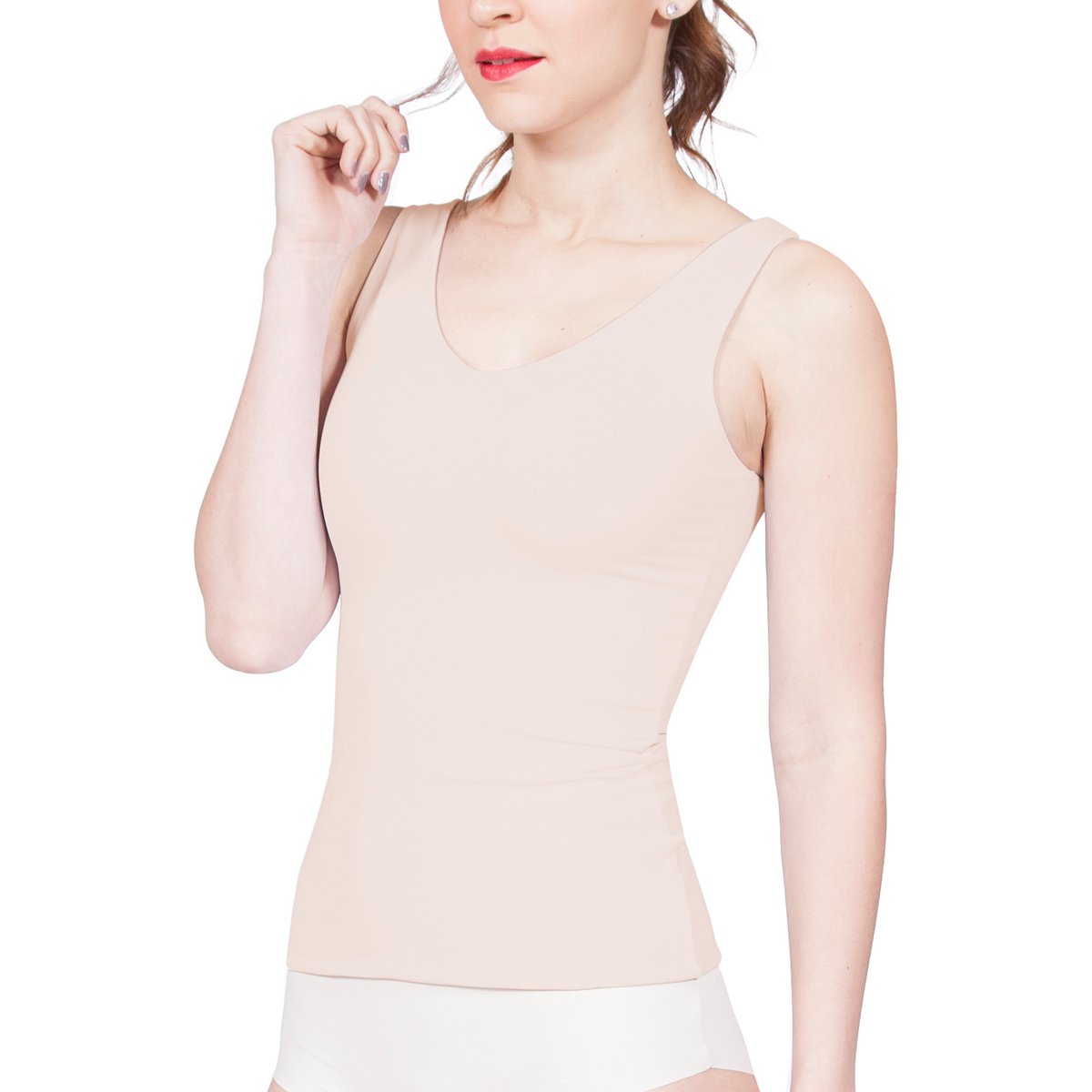 Camisa Lisa Doble Vista Body Control