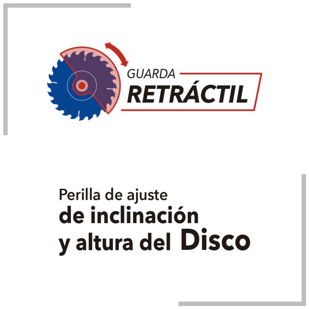 Sierra de Mesa Transportable 10" Dc-Sm10-R Silverline