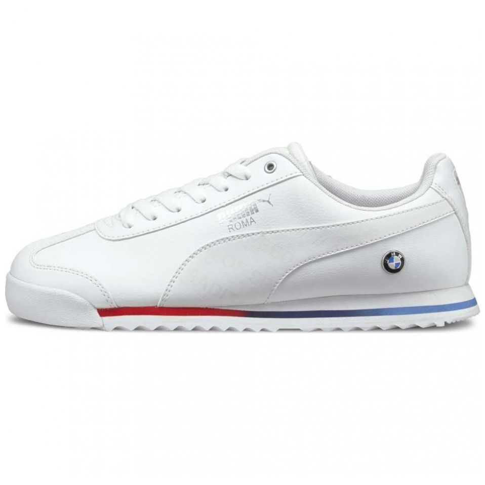 Tenis Blanco Roma Puma Bmw para Hombre
