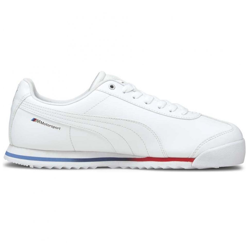 Tenis Blanco Roma Puma Bmw para Hombre