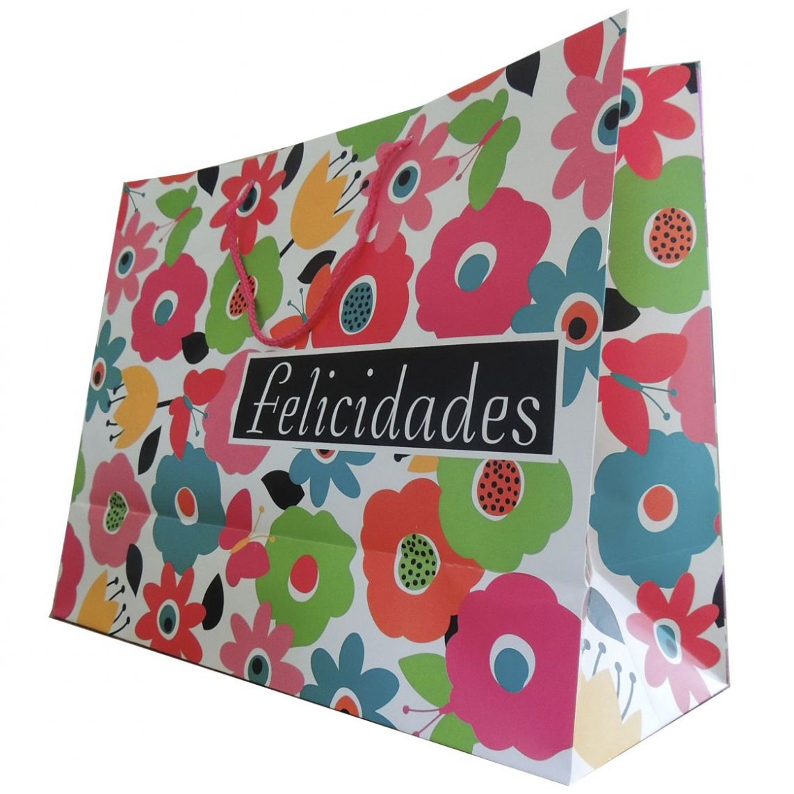 Bolsa para Regalo Básica Nico Ls de Papel Plastificado