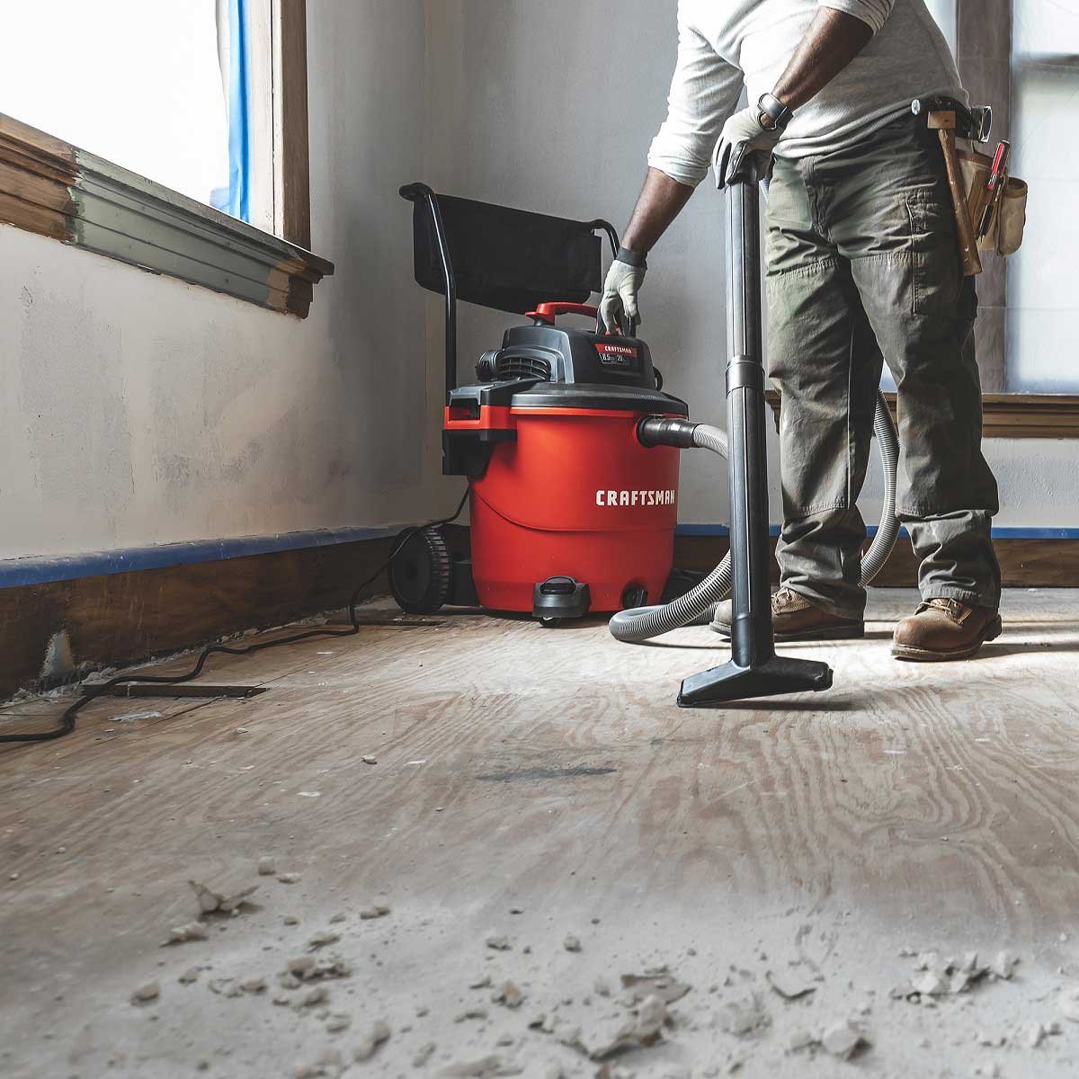 Aspiradora de 20 Galones y 6.5 Hp para Seco y Mojado con Mango de Carrito Mod. Cmxevbe17656 Craftsman