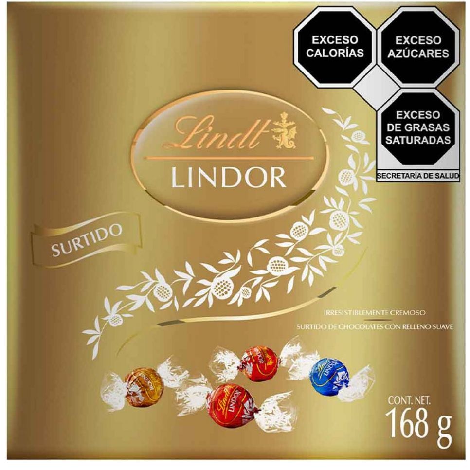 Caja De Chocolates Lindor 168g Lindt 3457