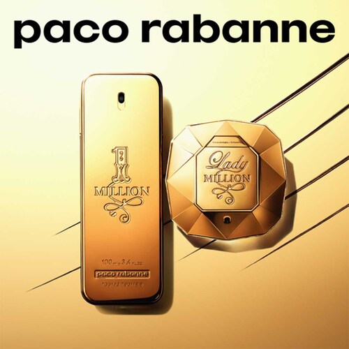 Fragancia para Hombre Paco Rabanne 1Million Edt 100Ml