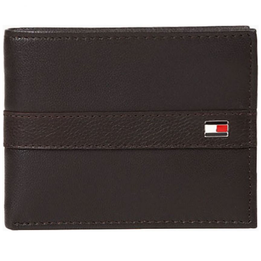 Cartera Café para Hombre Tommy Hilfiger