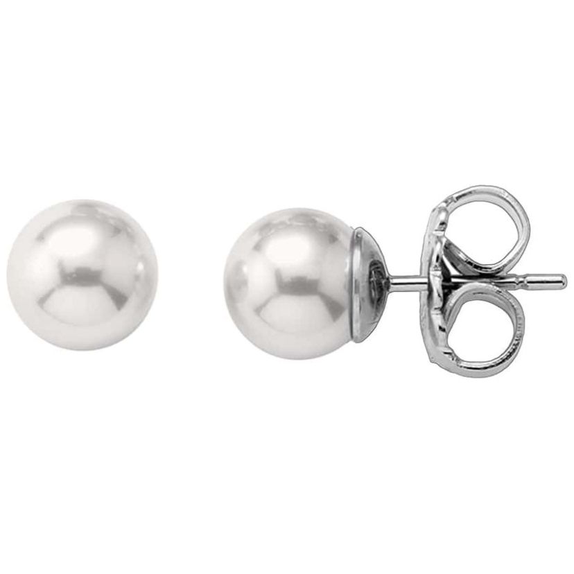 Aretes Classic 10Mm Perla Blanca Majorica