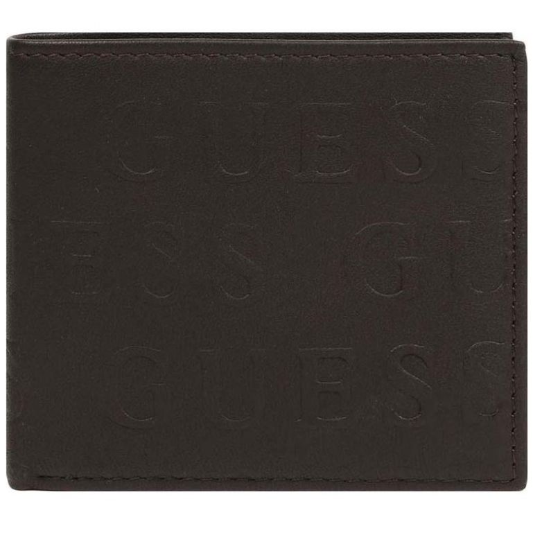 Cartera Guess Tipo Bifold Café para Hombre