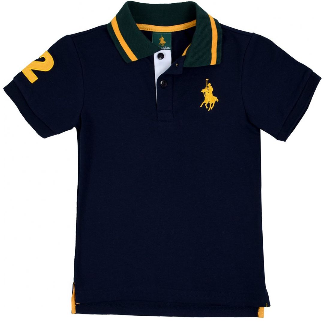 Playera Polo Mc Pn-1118 Royal Polo Club