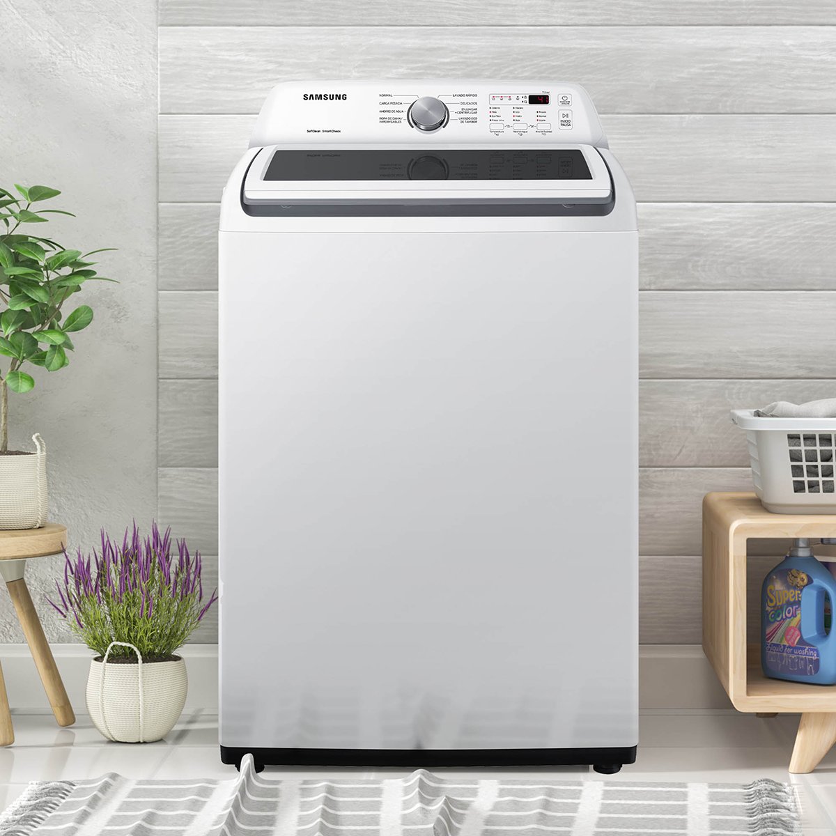 Lavadora Samsung Carga Superior 21Kg Wa21A3353Gwax