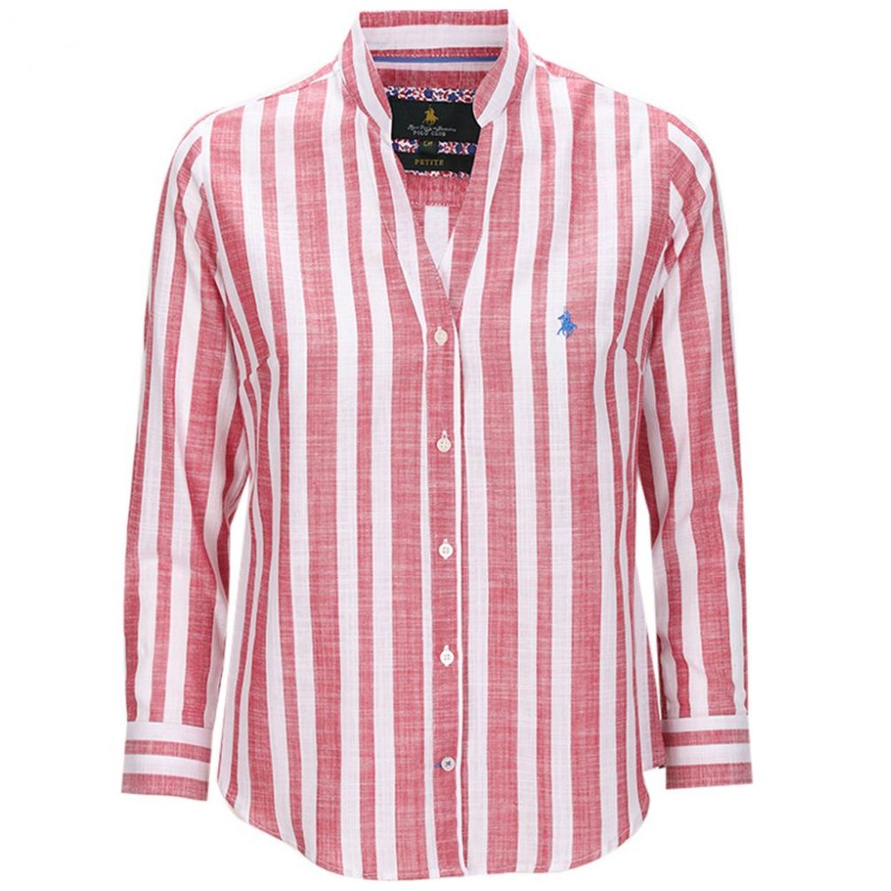 Camisa a Rayas Manga Larga Royal Polo Club para Dama