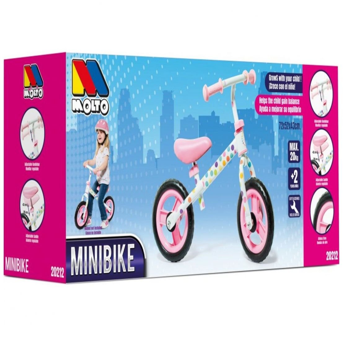 Minibike Pink Molto
