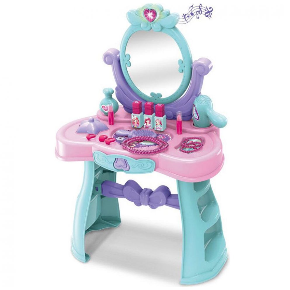 Mi Primer Tocador con Kit de Belleza, Luz Y Sonido Dreams Xion Cheng