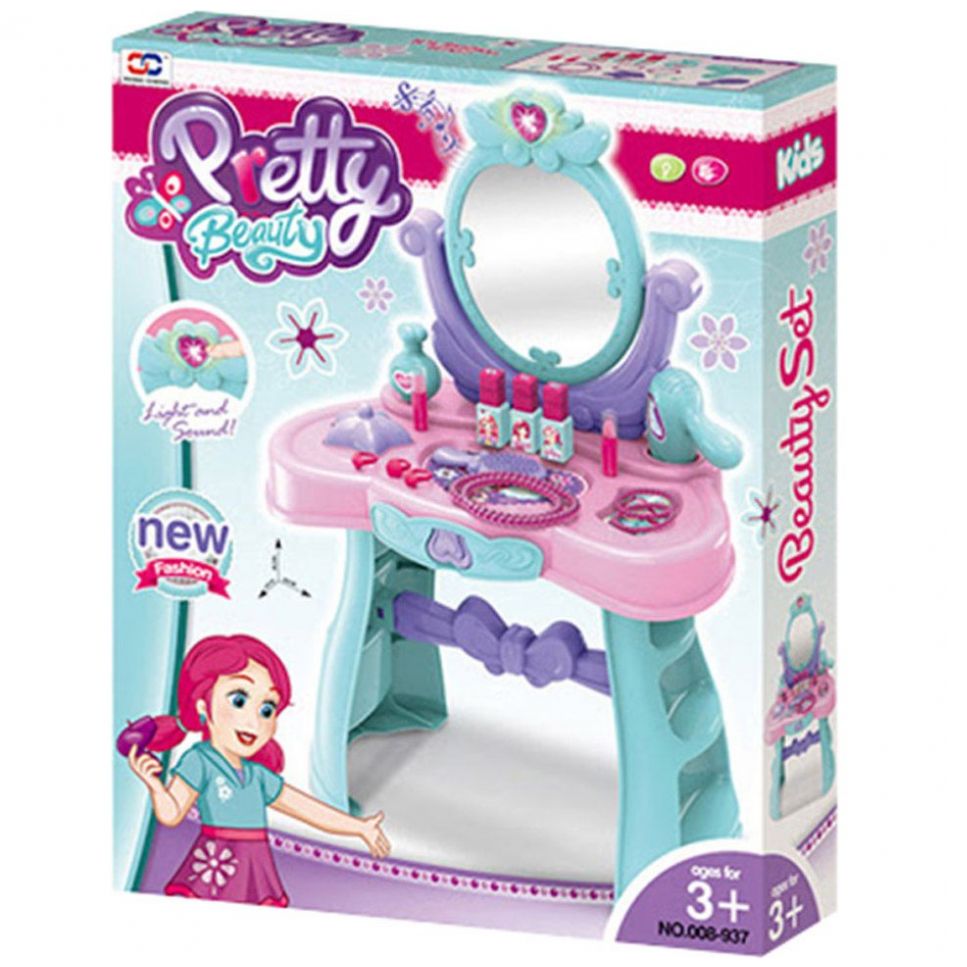 Mi Primer Tocador con Kit de Belleza, Luz Y Sonido Dreams Xion Cheng