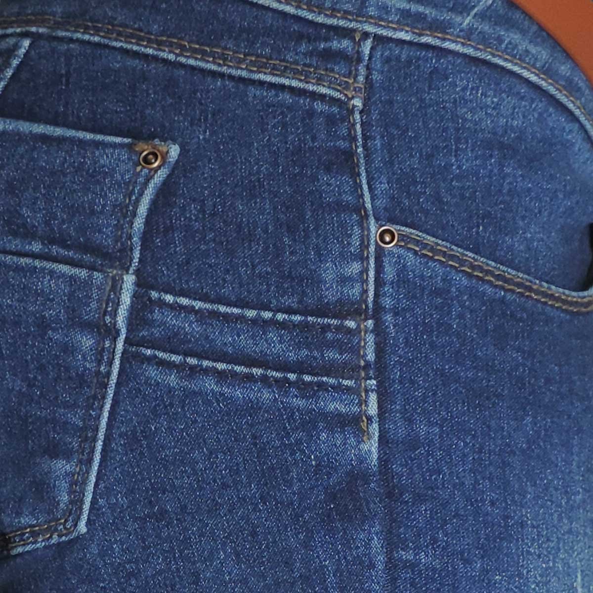 Jeans con Cinturón Jeans Berona