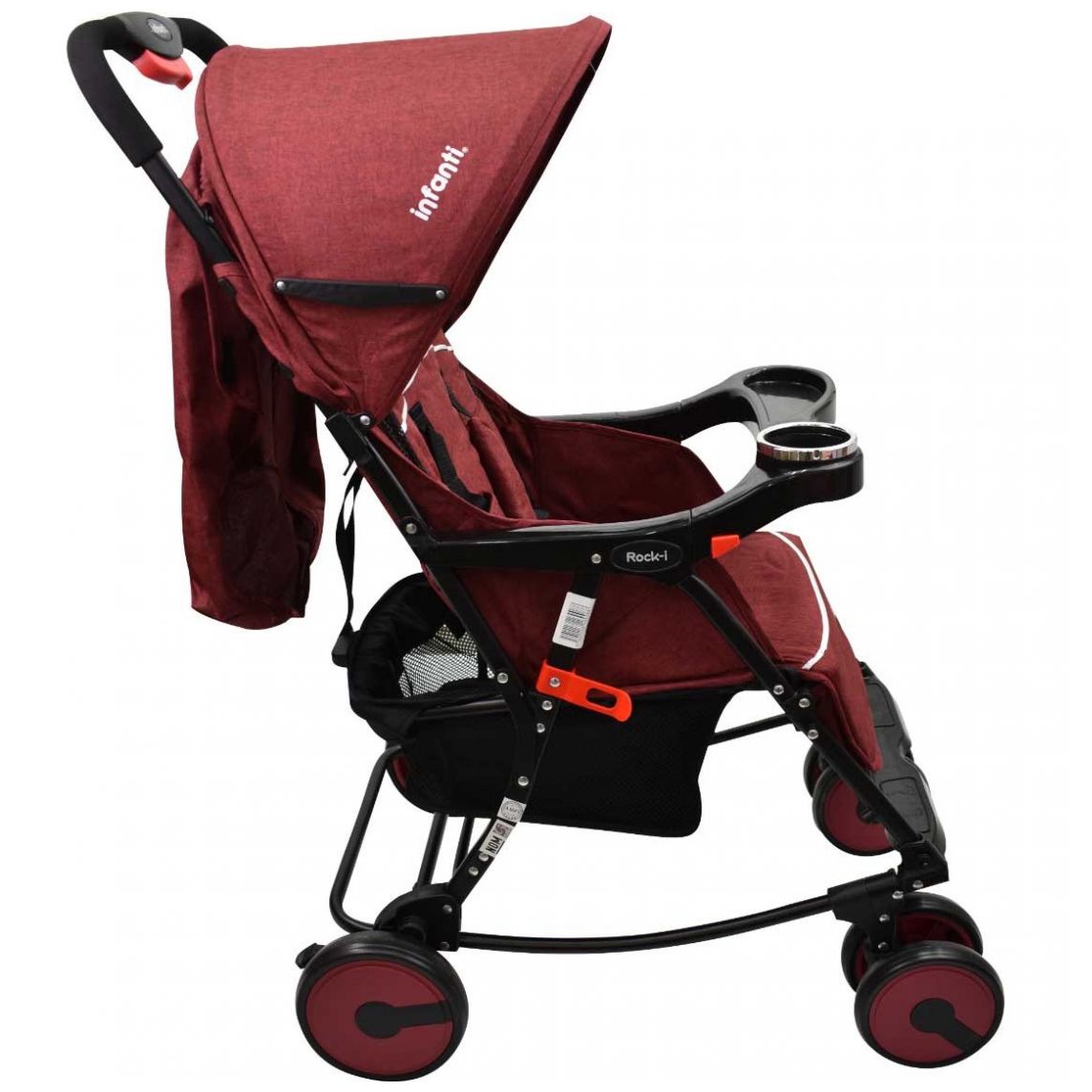 Carriola Compacta Mecedora Rock It Infanti Rojo