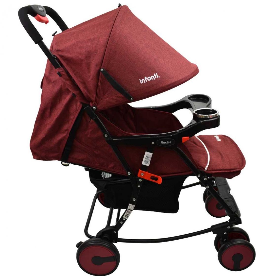 Carriola Compacta Mecedora Rock It Infanti Rojo