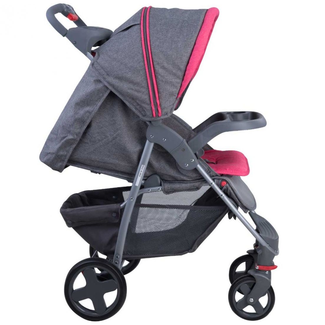 Carriola y Mecedora Mizi Infanti Coral