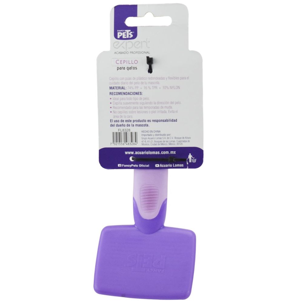 Cepillo para Gato con Puntas Redondas Acuario Lomas