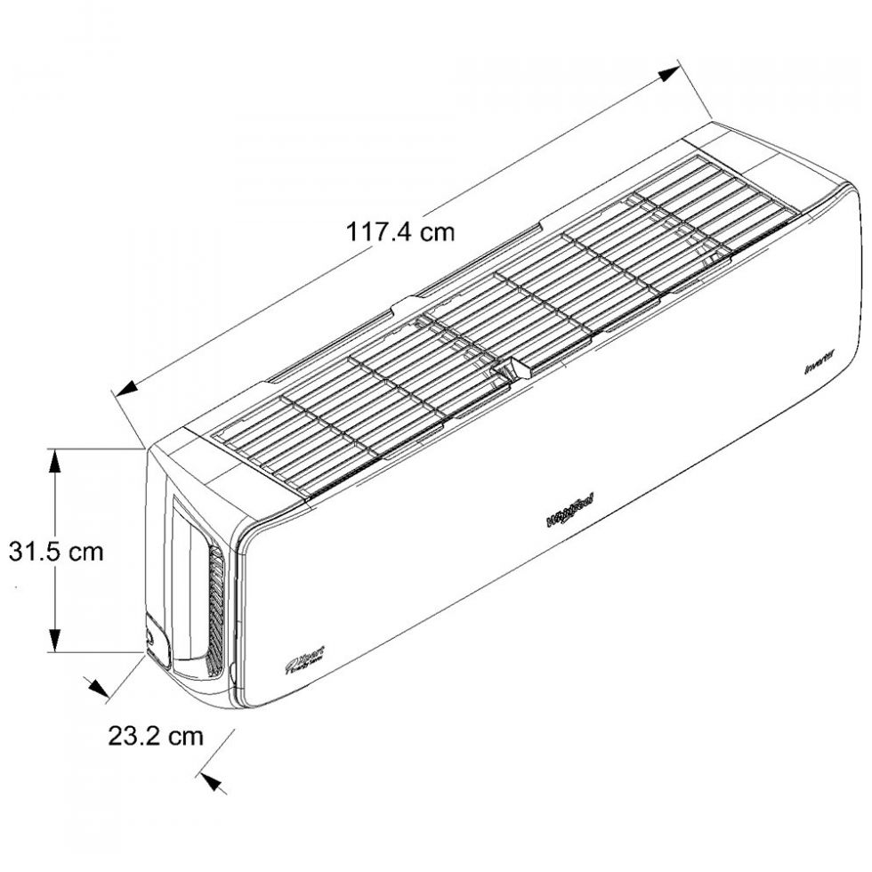 Minisplit Inverter Whirlpool 24000 Btu Fc 230V Wa6260Q