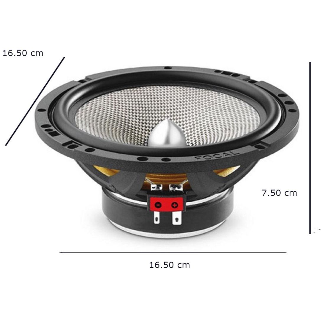 Set de Medios Access 165_As  6.5" Focal