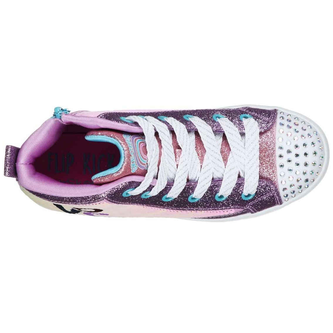 Tenis Bota Niña Twinkle Toes 17-22 Lavanda Skechers para Niña