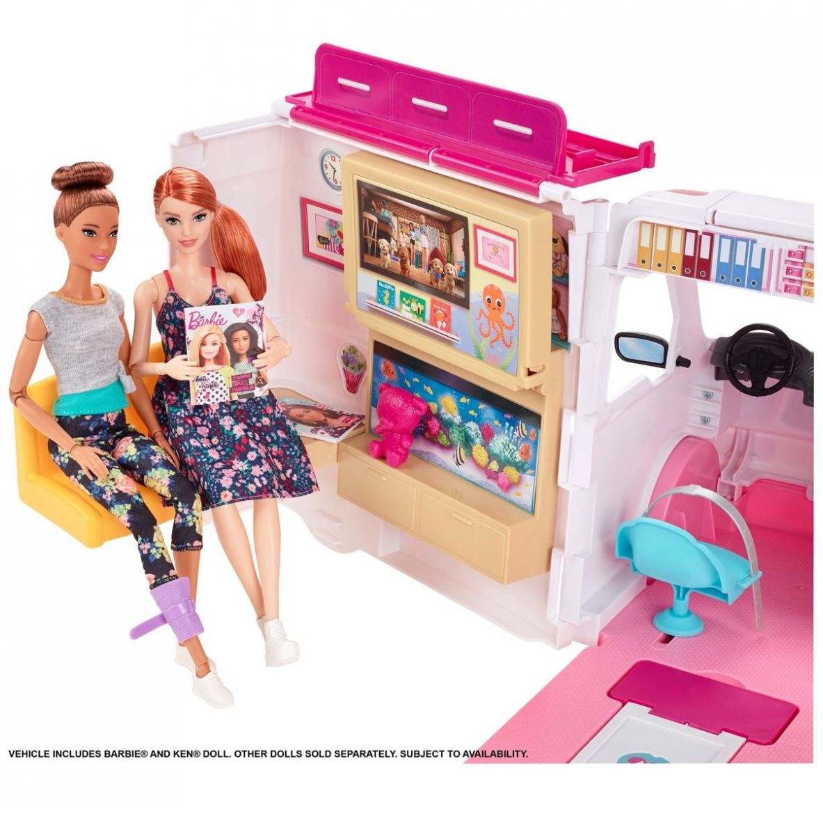 Barbie Hospital Móvil Doctor Y Enermera