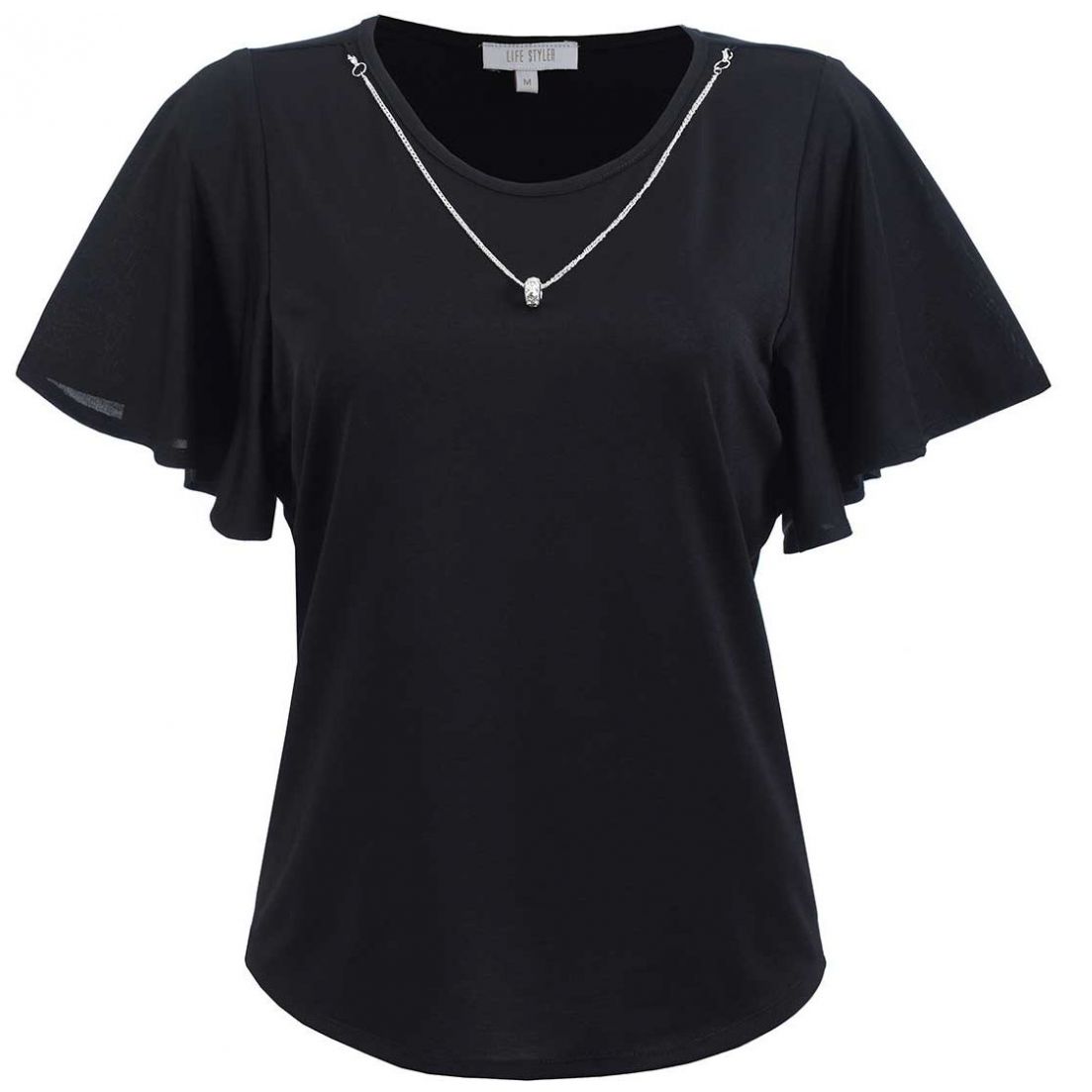 Blusa Negra Lisa Life Styler