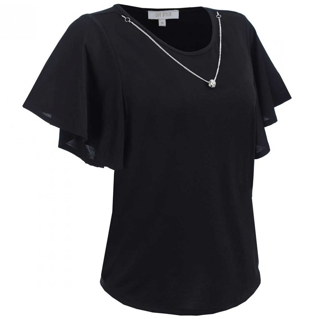 Blusa Negra Lisa Life Styler