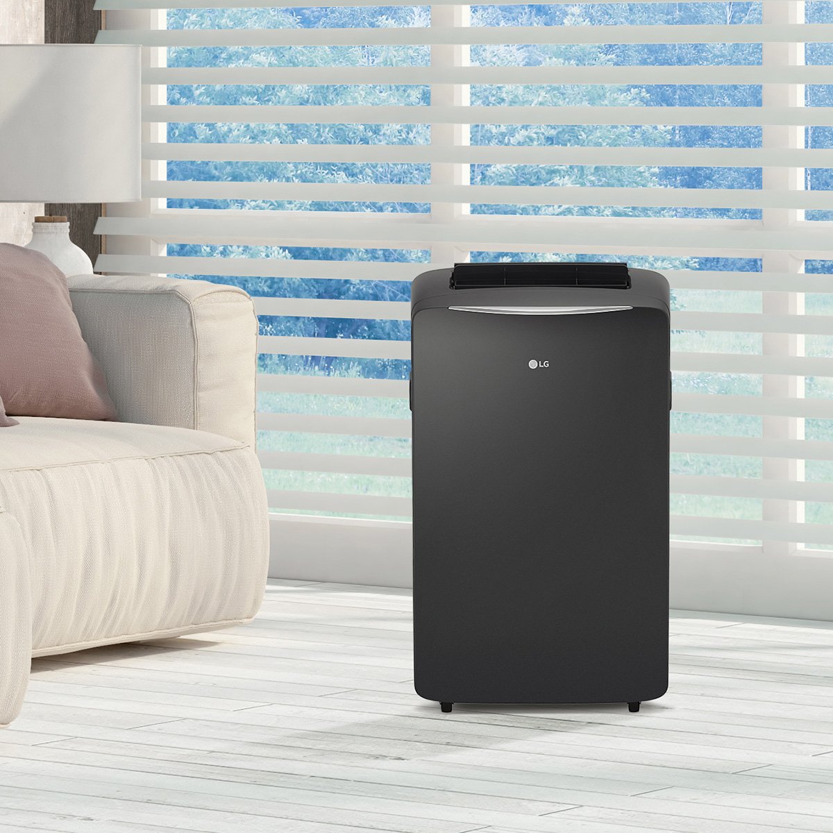 Aire Acondicionado Portatil LG 14000/12000 Btu F/c 115V Lp1417Shr