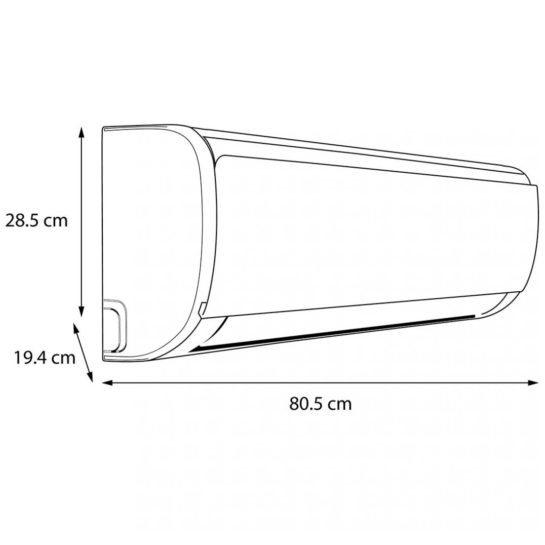 Minisplit Midea Forest Inverter 12000 Btu 110V Frío Y Calor