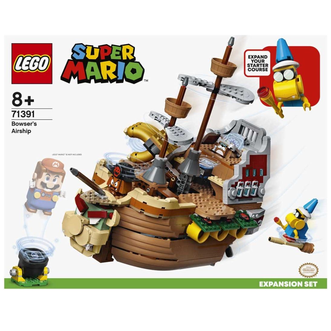 Super Mario Set de Expansión: Aeronave de Bowser Lego