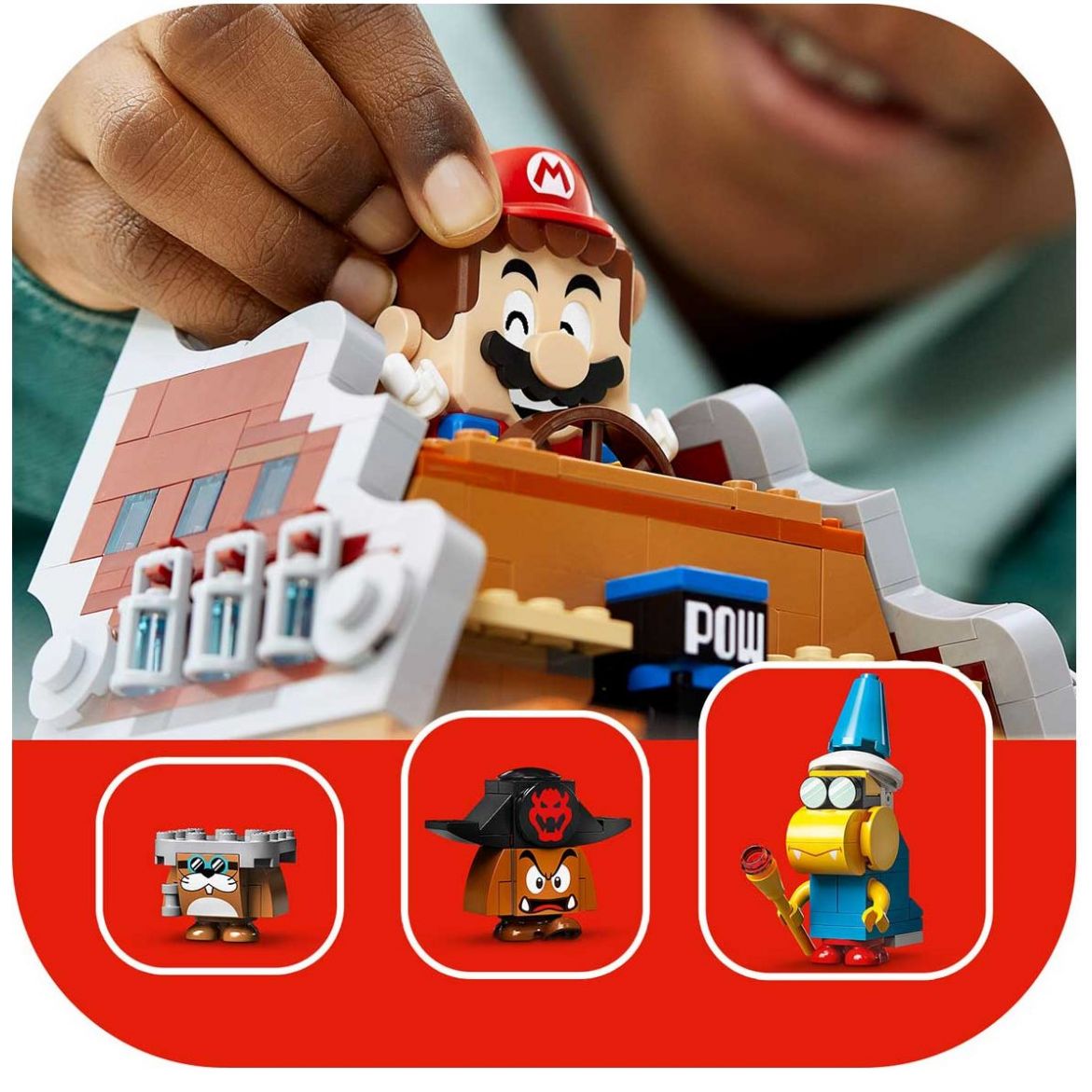 Super Mario Set de Expansión: Aeronave de Bowser Lego