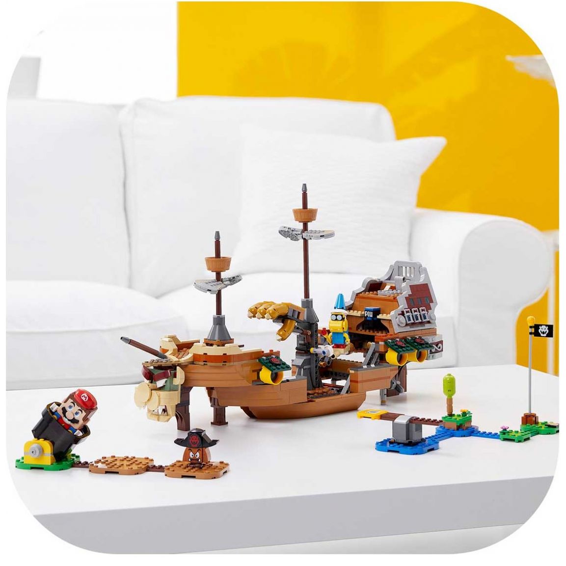 Super Mario Set de Expansión: Aeronave de Bowser Lego