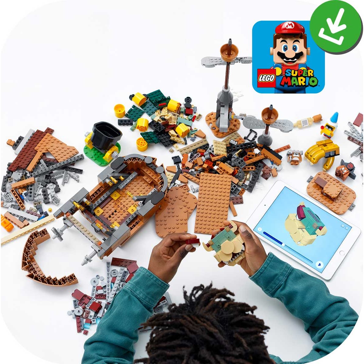 Super Mario Set de Expansión: Aeronave de Bowser Lego