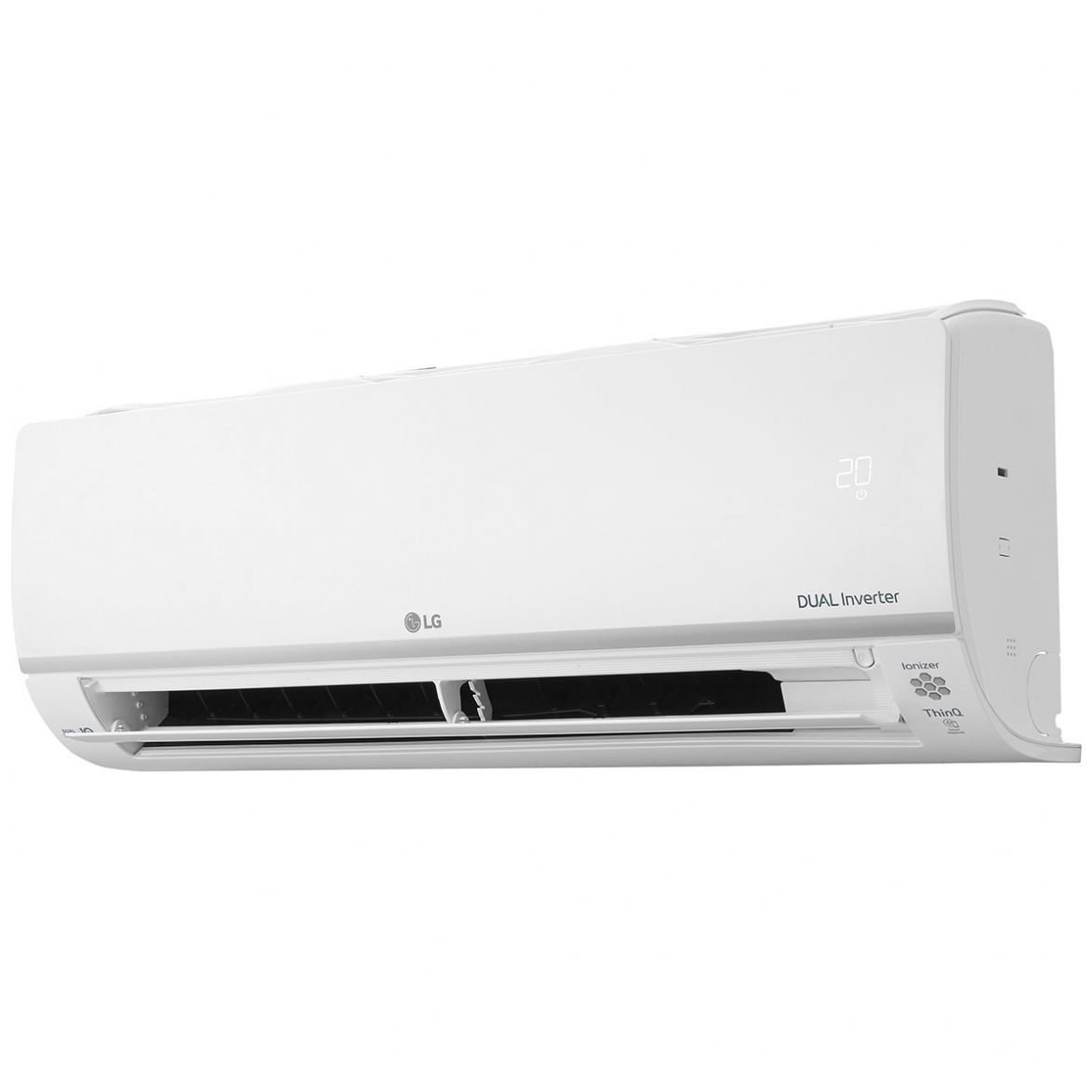 Aire Acondicionado LG Minisplit  Dual Inverter 12,000 Btu/h  Blanco  Vp122Cr