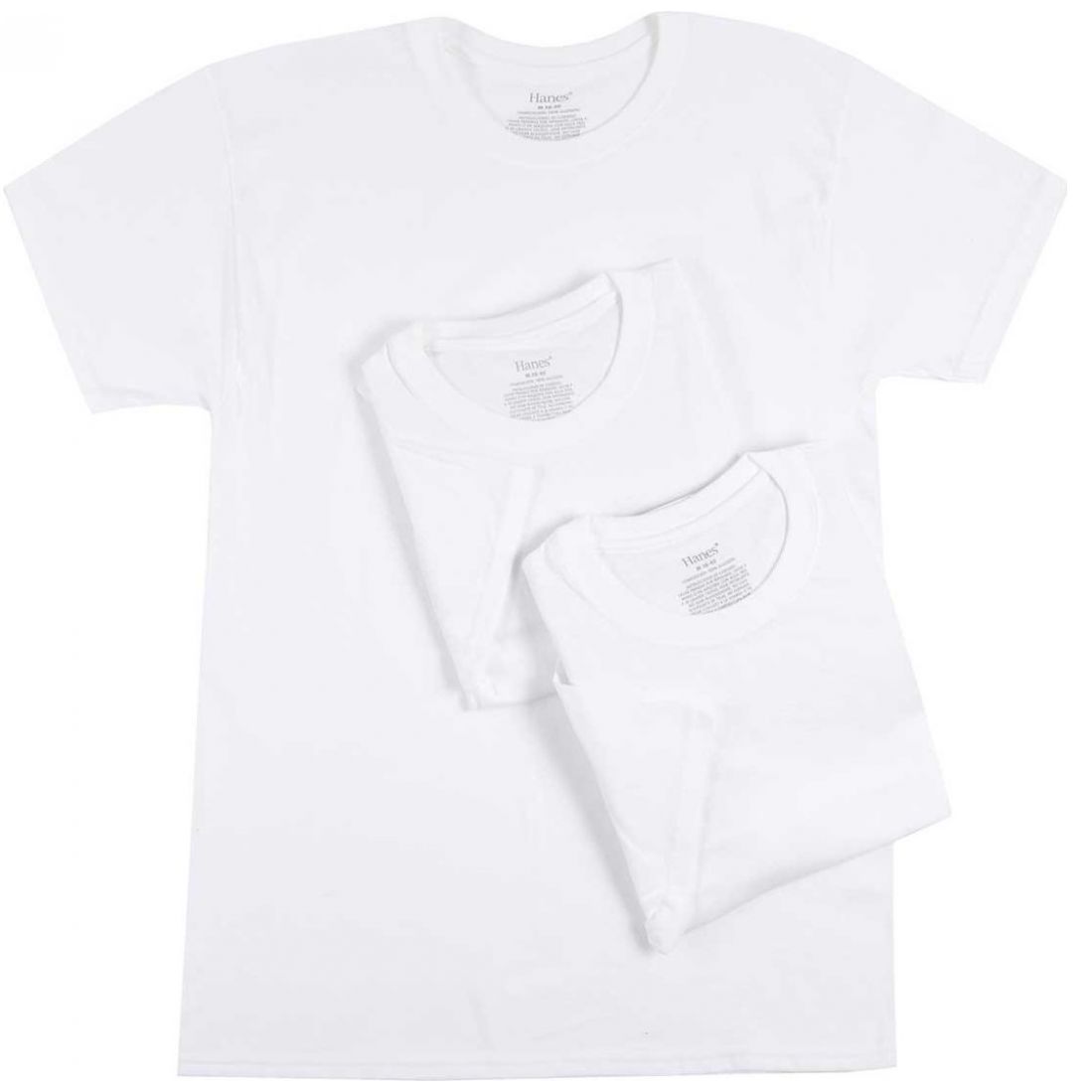 Playera 3 Pack Hanes para Hombre Modelo Elo 2855S01S01