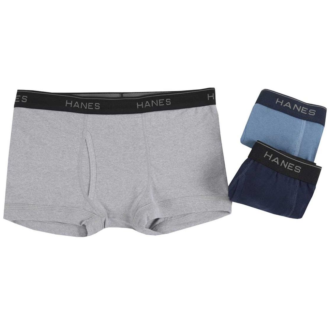 Bóxer Corto 3 Pack Hanes para Hombre Modelo Elo 2823S01S01