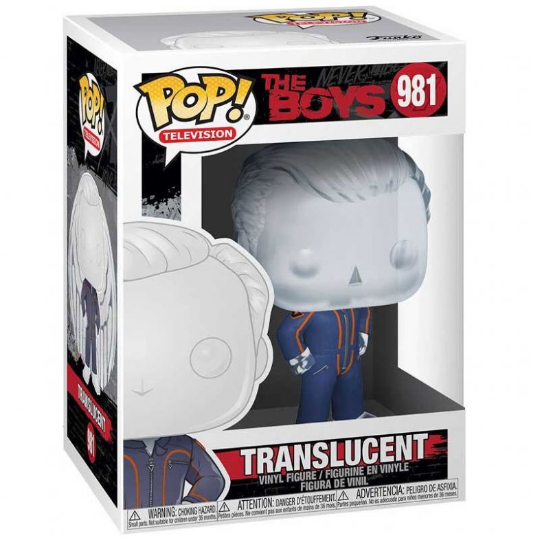 Funko Pop Tv: The Boys- Translucent(Clear)
