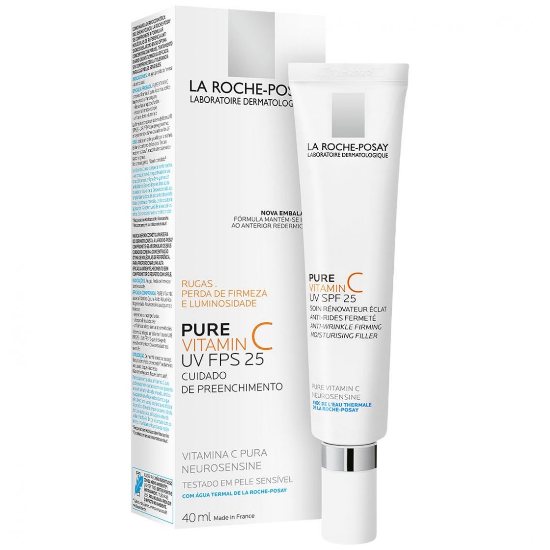 La Roche Posay Redermic Hyalu C Uv Fps25 Crema de Día Anti Arrugas 40Ml