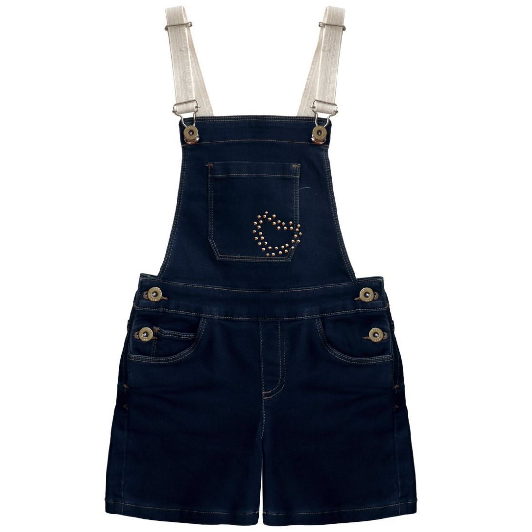 Jumper de Short con Tirantes Jeanious para Niña Modelo Nng0072