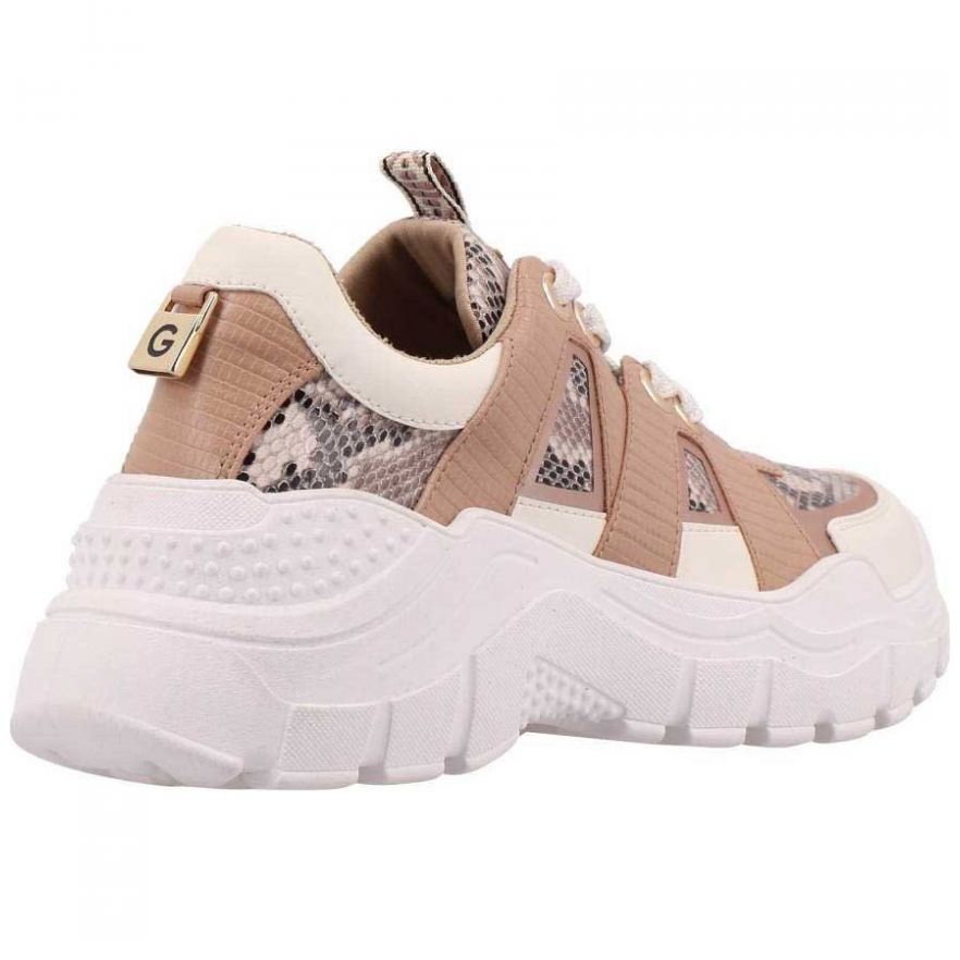 Tenis con Silueta Sport Color Beige G By Guess