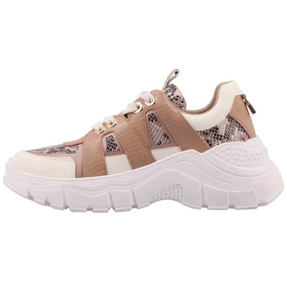 Tenis con Silueta Sport Color Beige G By Guess